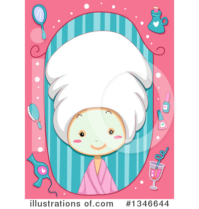 Royalty-Free (RF) Girl Clipart Illustration by BNP Design Studio - Stock Sample #1346644