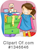 Girl Clipart #1346646 by BNP Design Studio