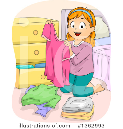 Royalty-Free (RF) Girl Clipart Illustration by BNP Design Studio - Stock Sample #1362993