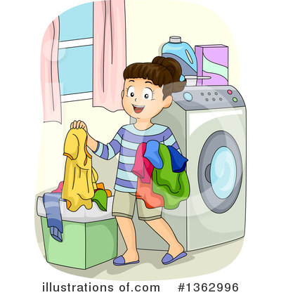 Washing Machine Clipart #1362996 by BNP Design Studio