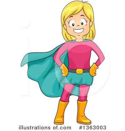 Royalty-Free (RF) Girl Clipart Illustration by BNP Design Studio - Stock Sample #1363003