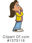 Girl Clipart #1373116 by Clip Art Mascots
