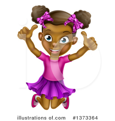 Royalty-Free (RF) Girl Clipart Illustration by AtStockIllustration - Stock Sample #1373364