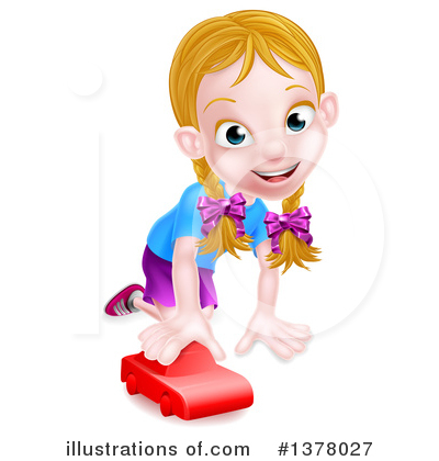 Royalty-Free (RF) Girl Clipart Illustration by AtStockIllustration - Stock Sample #1378027