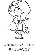Girl Clipart #1394967 by toonaday