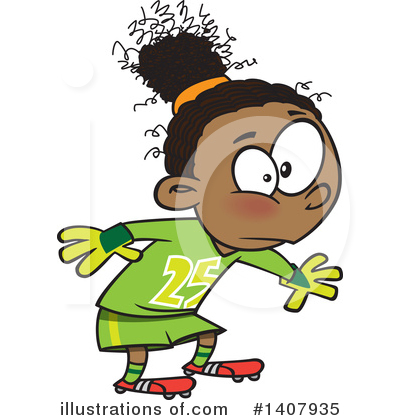 Soccer Clipart #1407935 by toonaday