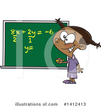Math Clipart #1412413 by toonaday