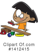 Girl Clipart #1412415 by toonaday