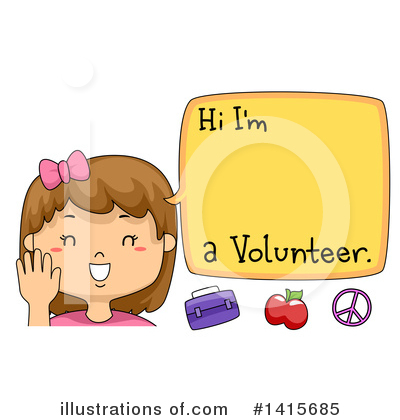 Volunteers Clipart #1415685 by BNP Design Studio