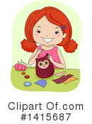 Girl Clipart #1415687 by BNP Design Studio