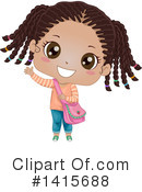 Girl Clipart #1415688 by BNP Design Studio