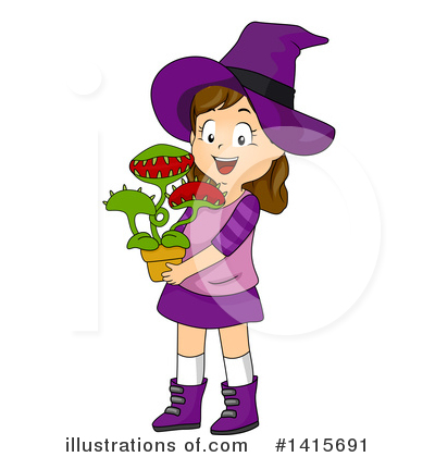 Royalty-Free (RF) Girl Clipart Illustration by BNP Design Studio - Stock Sample #1415691