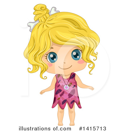 Royalty-Free (RF) Girl Clipart Illustration by BNP Design Studio - Stock Sample #1415713