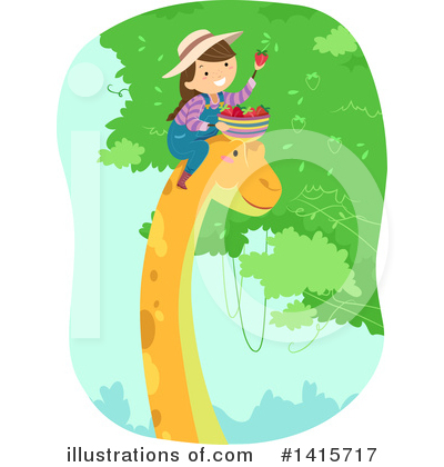 Royalty-Free (RF) Girl Clipart Illustration by BNP Design Studio - Stock Sample #1415717