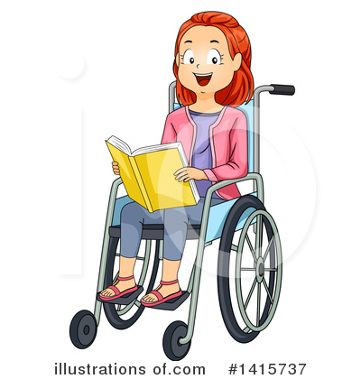 Wheelchair Clipart #1415737 by BNP Design Studio