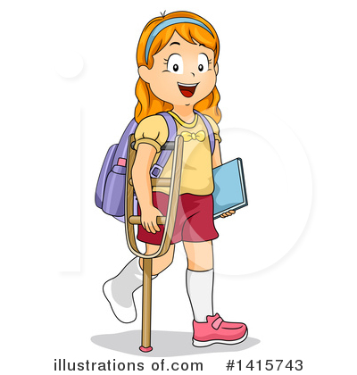 Royalty-Free (RF) Girl Clipart Illustration by BNP Design Studio - Stock Sample #1415743