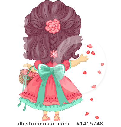 Royalty-Free (RF) Girl Clipart Illustration by BNP Design Studio - Stock Sample #1415748