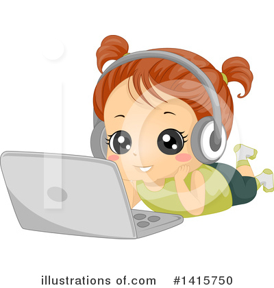 Royalty-Free (RF) Girl Clipart Illustration by BNP Design Studio - Stock Sample #1415750