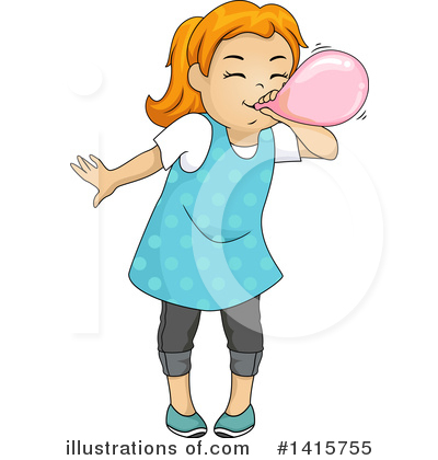 Royalty-Free (RF) Girl Clipart Illustration by BNP Design Studio - Stock Sample #1415755
