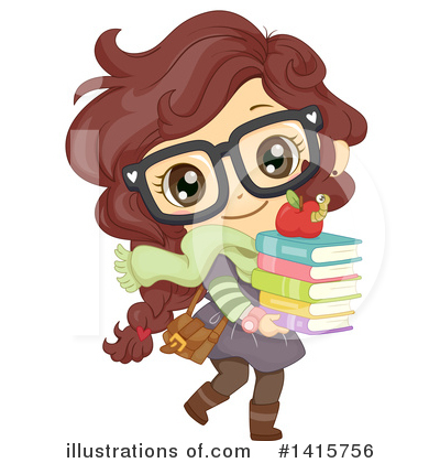 Royalty-Free (RF) Girl Clipart Illustration by BNP Design Studio - Stock Sample #1415756