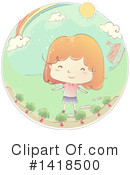 Girl Clipart #1418500 by BNP Design Studio