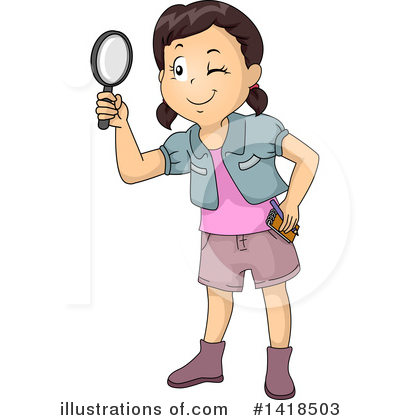 Searching Clipart #1418503 by BNP Design Studio