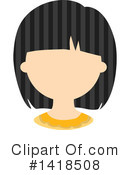 Girl Clipart #1418508 by BNP Design Studio