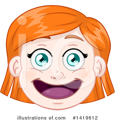 Royalty-Free (RF) Girl Clipart Illustration by Liron Peer - Stock Sample #1419612