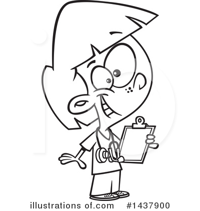 Nurse Clipart #1437900 by toonaday