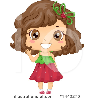 Royalty-Free (RF) Girl Clipart Illustration by BNP Design Studio - Stock Sample #1442270