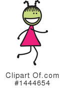 Girl Clipart #1444654 by ColorMagic