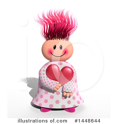 Royalty-Free (RF) Girl Clipart Illustration by Prawny - Stock Sample #1448644