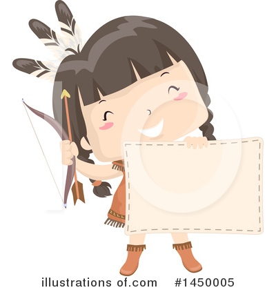 Native American Clipart #1450005 by BNP Design Studio