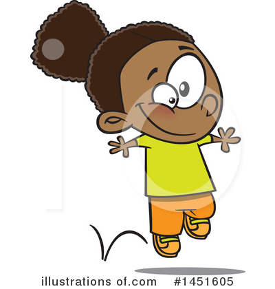 Royalty-Free (RF) Girl Clipart Illustration by toonaday - Stock Sample #1451605