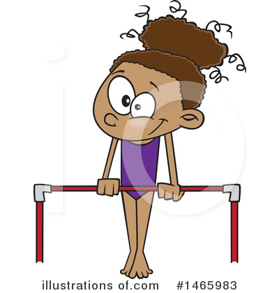 Gymnast Clipart #1465983 by toonaday