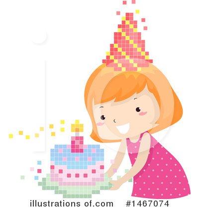 Birthday Girl Clipart #1467074 by BNP Design Studio
