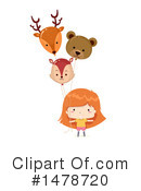 Girl Clipart #1478720 by BNP Design Studio