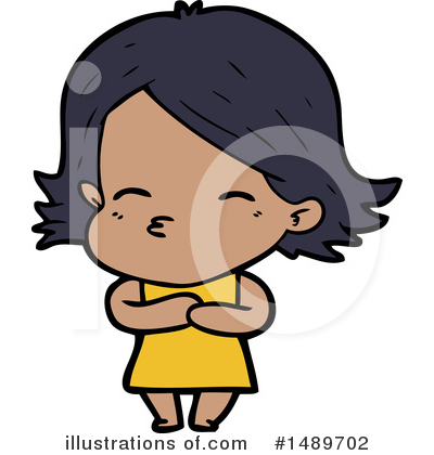 Royalty-Free (RF) Girl Clipart Illustration by lineartestpilot - Stock Sample #1489702