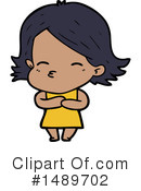 Girl Clipart #1489702 by lineartestpilot