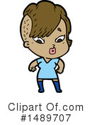 Girl Clipart #1489707 by lineartestpilot