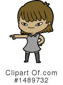 Girl Clipart #1489732 by lineartestpilot