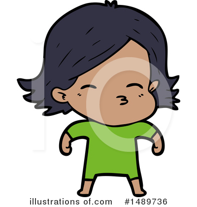 Royalty-Free (RF) Girl Clipart Illustration by lineartestpilot - Stock Sample #1489736