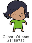 Girl Clipart #1489736 by lineartestpilot