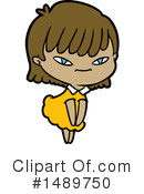 Girl Clipart #1489750 by lineartestpilot