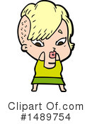 Girl Clipart #1489754 by lineartestpilot