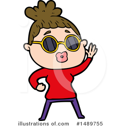 Royalty-Free (RF) Girl Clipart Illustration by lineartestpilot - Stock Sample #1489755