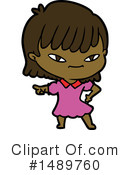 Girl Clipart #1489760 by lineartestpilot