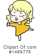 Girl Clipart #1489776 by lineartestpilot