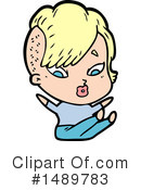 Girl Clipart #1489783 by lineartestpilot