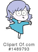 Girl Clipart #1489793 by lineartestpilot